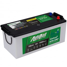 Автомобильный аккумулятор Autopart Galaxy EFB SMF 6СТ-180 12В, 180Ач, 1000А 