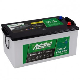 Автомобильный аккумулятор Autopart Galaxy EFB SMF 6СТ-225 12В, 225Ач, 1150А 