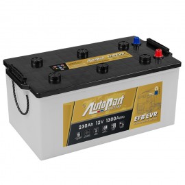 Автомобильный аккумулятор Autopart Galaxy Gold 6СТ-230 12В, 230Ач, 1300А 