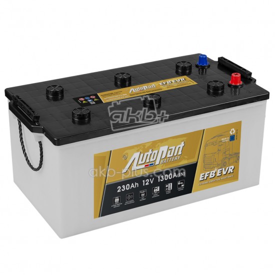 Автомобильный аккумулятор Autopart Galaxy Gold 6СТ-230 12В, 230Ач, 1300А  - купить