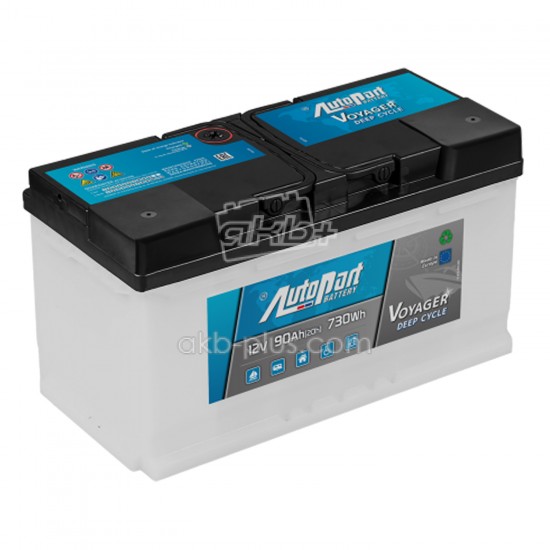 Аккумулятор Autopart Galaxy Voyager Deep Cycle 90 Ач 12 Вольт - купить