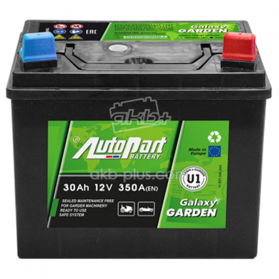 Акумулятор 30Ah-12v U112 Autopart MOTO (196х128х185), R, EN350 - купить