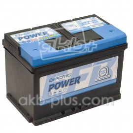 Автомобильный аккумулятор Electric Power 6СТ-70 (-/+) Start Stop EFB, 12В, 70Ач, 760А Автомобильный аккумулятор Electric Power 6СТ-70 (-/+) Start Stop EFB, 12В, 70Ач, 760А