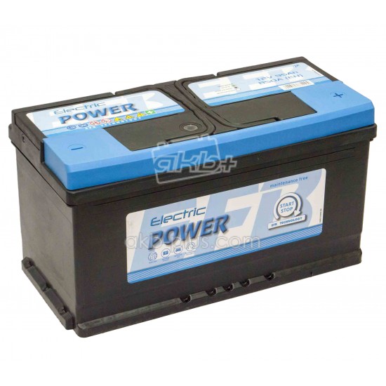 Автомобильный аккумулятор Electric Power 6СТ-95 (-/+) Start Stop EFB, 12В, 95Ач, 850А - купить