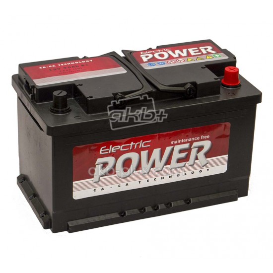 Автомобильный аккумулятор Electric Електрик Power 6СТ-90 (-/+) Евро 12В 90Ач 780А - купить