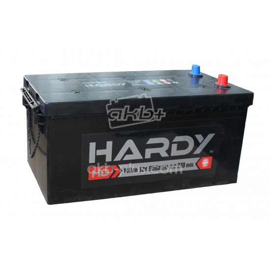 Автомобильный аккумулятор Hardy 6СТ-140 (+/-) 12В 140АH 950А - купить