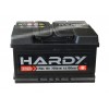 Автомобильный аккумулятор Hardy 6СТ-75 (-/+) 12В 75АH 760А