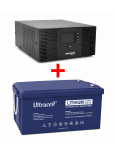 Комплект резервного питания BRAZZERS BRSW-LFP-1500-24/Ultracell LIT200-24