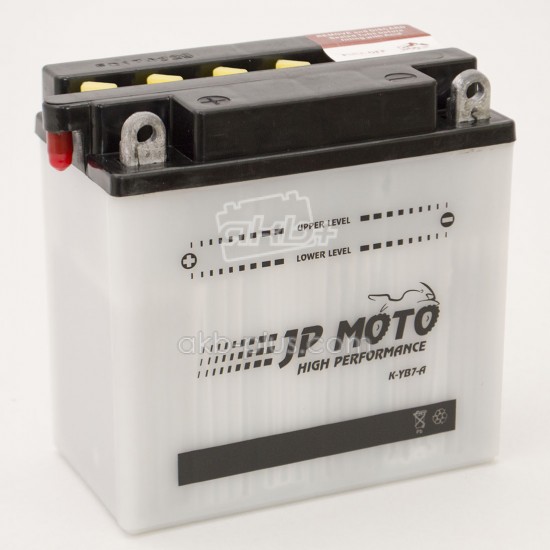 Акумулятор 8Ah-12v CB7-A (YB7-A) JP MOTO (135х75х133), L, EN100 - купить
