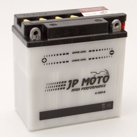 Акумулятор 9Ah-12v CB9-B (YB9-B) JP MOTO (135х75х139), L, EN100