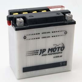Акумулятор 9Ah-12v CB9L-A2 (YB9L-A2) JP MOTO (135х75х139), R, EN100