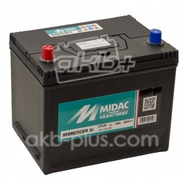 Аккумулятор 6СТ-70A MIDAC HERMETICUM Asia, 12V, 70Ah (+/-), Мидак Герметикум Азия, 12В, 70Ач, EN560А Аккумулятор 6СТ-70A MIDAC HERMETICUM Asia, 12V, 70Ah (+/-), Мидак Герметикум Азия, 12В, 70Ач, EN560А
