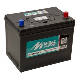 Аккумулятор 6СТ-70A MIDAC HERMETICUM Asia, 12V, 70Ah (-/+) евро, Мидак Герметикум азия, 12В, 70Ач, EN560А