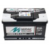 Аккумулятор 6СТ-80A MIDAC ITINERIS EFB START STOP, 12V, 80Ah, R Мидак Итинерис, 12В, 80Ач, EN770А
