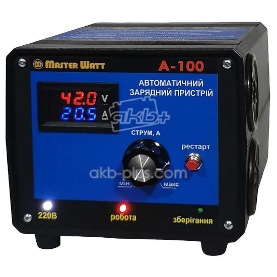 Автоматическое зарядное устройство для литий-ионных (Li-Ion) аккумуляторов 36В 25А А-100 - купить