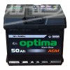 Автомобильный аккумулятор Optima AGM 6СТ-50 12В 50Ач 540А Автомобильный аккумулятор Optima AGM 6СТ-50 12В 50Ач 540А