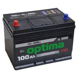 Автомобильный аккумулятор Optima Asia 6СТ-100 (+/-) оптима азия 12В 100Ач 800А