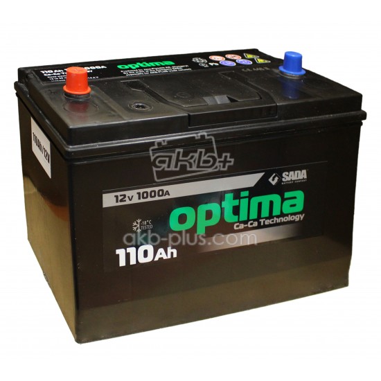 Автомобильный аккумулятор Optima 6СТ-110Аз  CENTR (Центральные клеммы) - купить