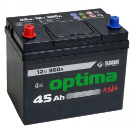 Автомобильный аккумулятор Optima Asia 6СТ-45 (+/-) оптима азия 12В 45Ач 360А