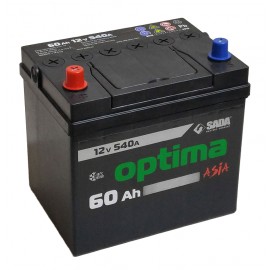 Автомобильный аккумулятор Optima Asia 6СТ-60 (+/-) оптима азия 12В 60Ач 540А