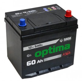 Автомобильный аккумулятор Optima Asia 6СТ-60 (-/+) Евро оптима азия 12В 60Ач 540А