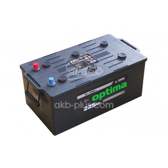 Автомобильный аккумулятор Optima Truck 6СТ-225 (+/-) Евро3 оптима 12В 225Ач 1350А - купить