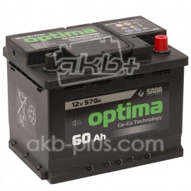 Автомобильный аккумулятор Optima 6СТ-60 (-/+) Евро оптима 12В 60Ач 570А Автомобильный аккумулятор Optima 6СТ-60 (-/+) Евро оптима 12В 60Ач 570А