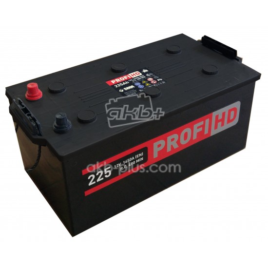 Автомобильный аккумулятор SADA PROFI HD 6СТ-225 (+/-) Евро3 сада профи 12В 225Ач 1450А - купить