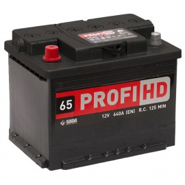 Автомобильный аккумулятор SADA PROFI HD 6СТ-65 (+/-) сада профи 12В 65Ач 640А