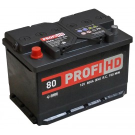 Автомобильный аккумулятор SADA PROFI HD 6СТ-80 (+/-) сада профи 12В 80Ач 800А