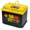 Автомобильный аккумулятор SADA Standard 6СТ-62 (-/+)Евро сада стандард,12В, 62Ач, 570А