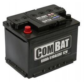 Автомобильный аккумулятор SADA COMBAT 6СТ-60 (+/-) сада комбат,12В, 60Ач, 510А