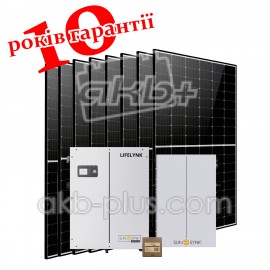 Комплект резервного питания на 3,6кВт SUNSYNK All-in-one Lifelynk Х / SUNSYNK 5,12кВт / РР0109 / 8x DMEGC 450Вт