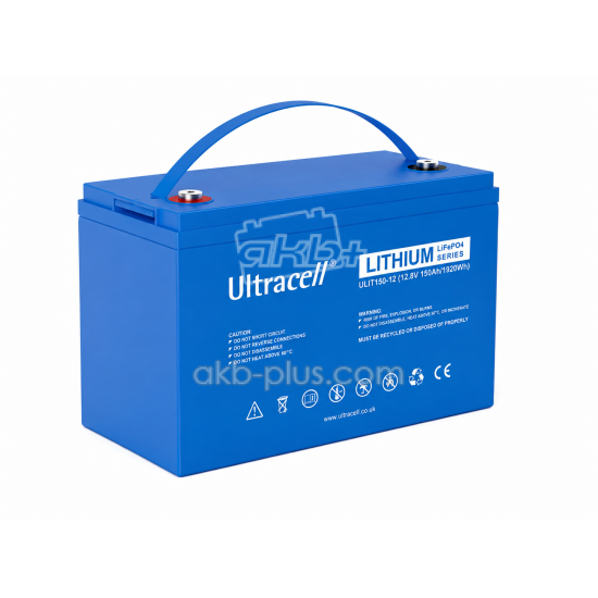 Батарея Акумуляторна Ultracell ULIT150-12 LiFePO₄ 12,8 В 150 А·год - купить