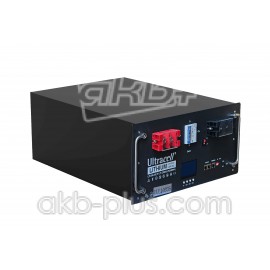 Батарея аккумуляторная Ultracell LiFePO4 48(51.2) 200Ah/ 10240W(10.24kW) Grade A CAN PROTOCOL Steel Case