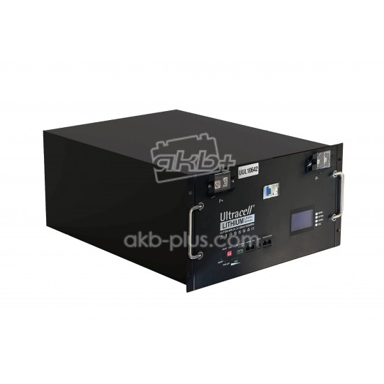 Батарея акумуляторна Ultracell LiFePO4 48(51.2) 200Ah/ 10240W(10.24kW) Grade A CAN PROTOCOL Steel Case - купить