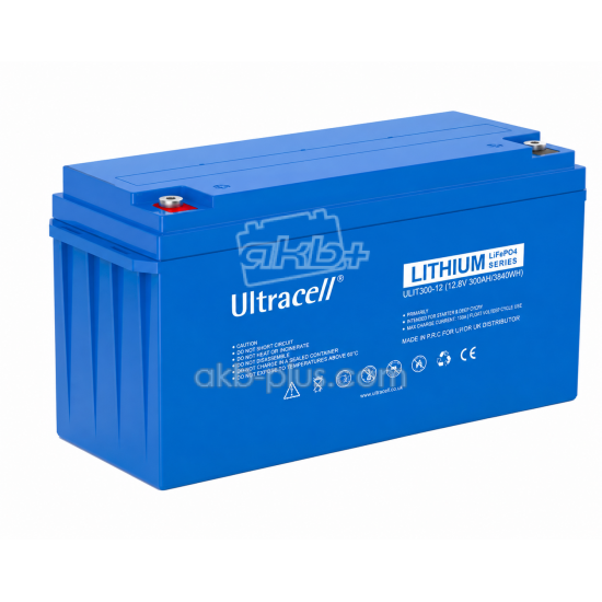 Батарея Акумуляторна Ultracell ULIT300-12 LiFePO₄ 12,8 В 300 А·ч - купить