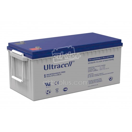Батарея аккумуляторная Ultracell UCG275-12, 12В, 275Ач, - купить